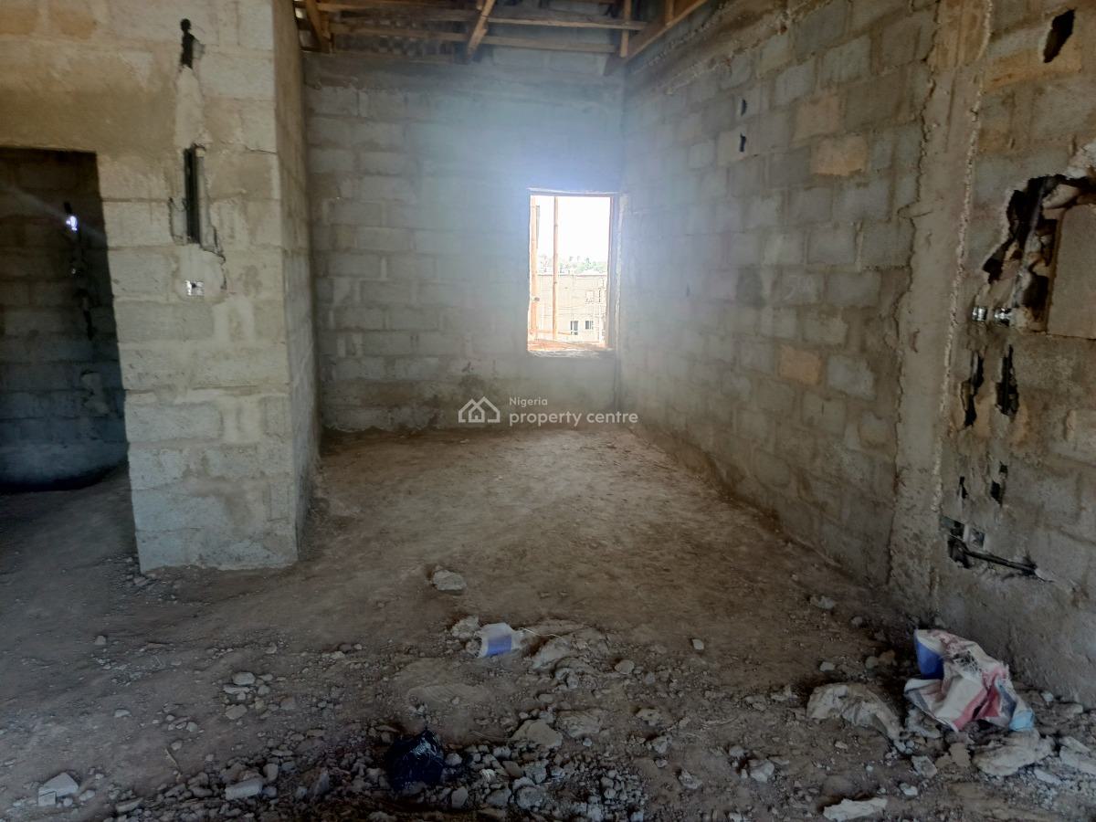 4 Bedroom Shell Finished Terrace Duplex, Life Camp, Abuja, Flat / Apartment for Sale