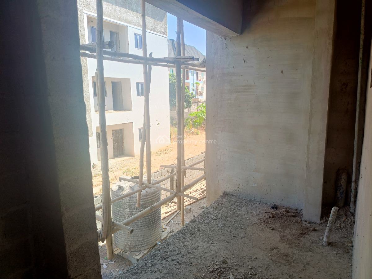 4 Bedroom Shell Finished Terrace Duplex, Life Camp, Abuja, Flat / Apartment for Sale