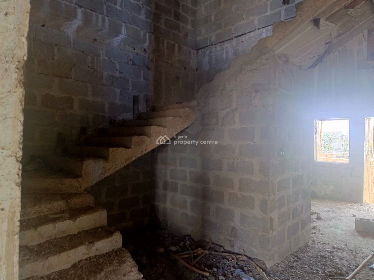 4 Bedroom Shell Finished Terrace Duplex, Life Camp, Abuja, Flat / Apartment for Sale