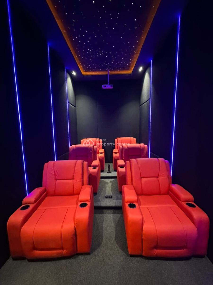 Luxury 5 Bedroom Fully Detached Duplex with Gym, Pool, Cinema & Bq, Chevron, Lekki Expressway, Lekki, Lagos, Detached Duplex for Sale