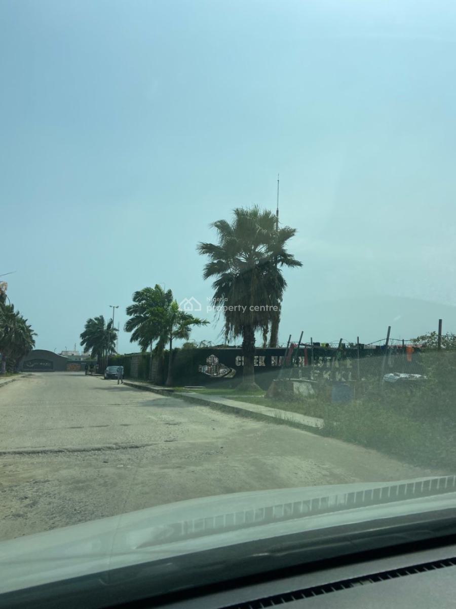 Prime Serviced Plot, Creek Haven, Vgc, Lekki, Lagos, Residential Land for Sale