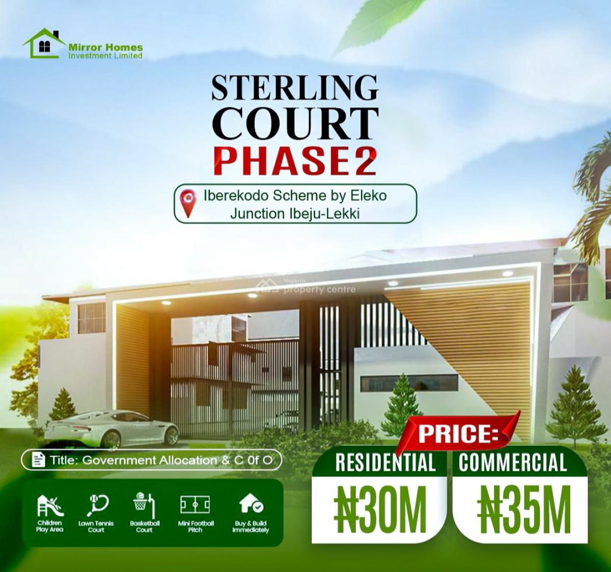 Government Allocation & Cof O, Iberekedo Scheme, Eleko, Ibeju Lekki, Lagos, Mixed-use Land for Sale