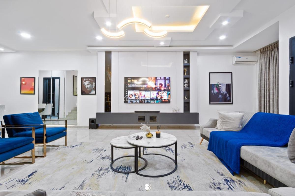 Beautiful 4 Bedroom Terrace Duplex with Fitted Acs, Victoria Island (vi), Lagos, Terraced Duplex for Rent