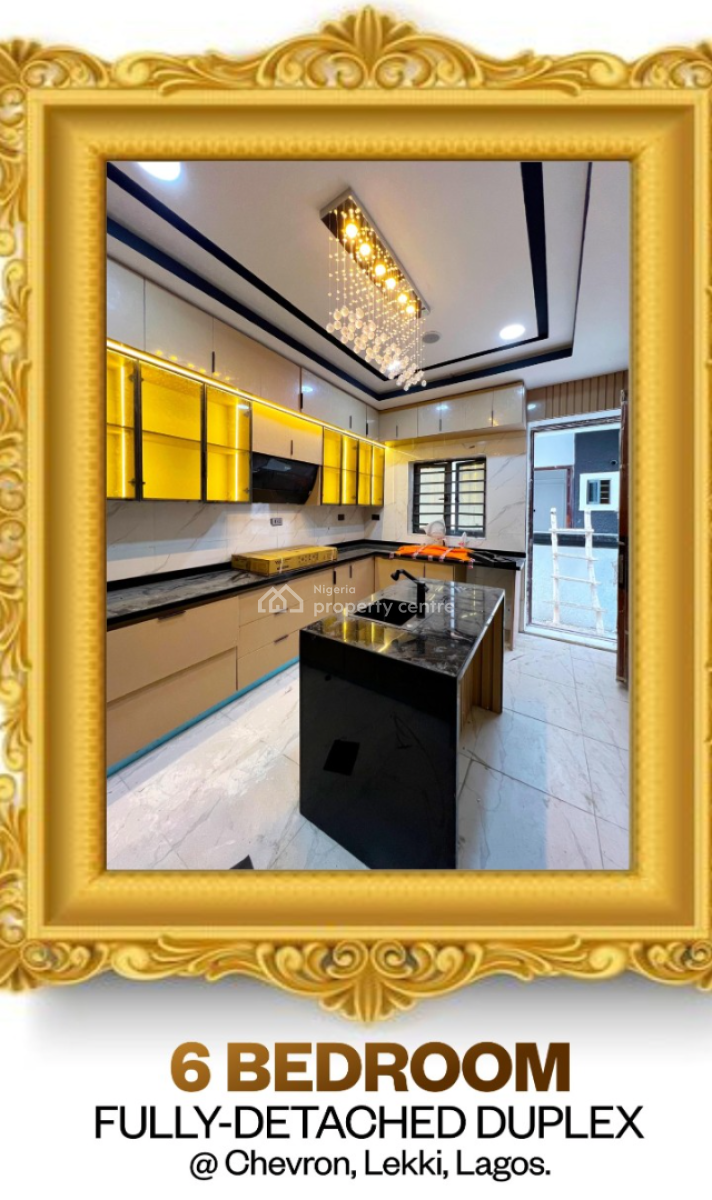 Excellent Fully Detached 6 Bedrooms Smart Duplex, Chevron, Lekki, Lagos, Detached Duplex for Sale