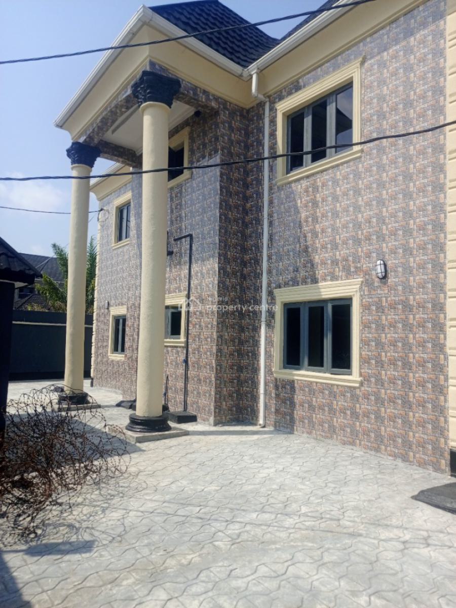 Newly Built 2 Bedroom Apartment in an Estate- Upstairs and Downstairs, Ologunfe (just After Awoyaya), Ibeju Lekki, Lagos, House for Rent