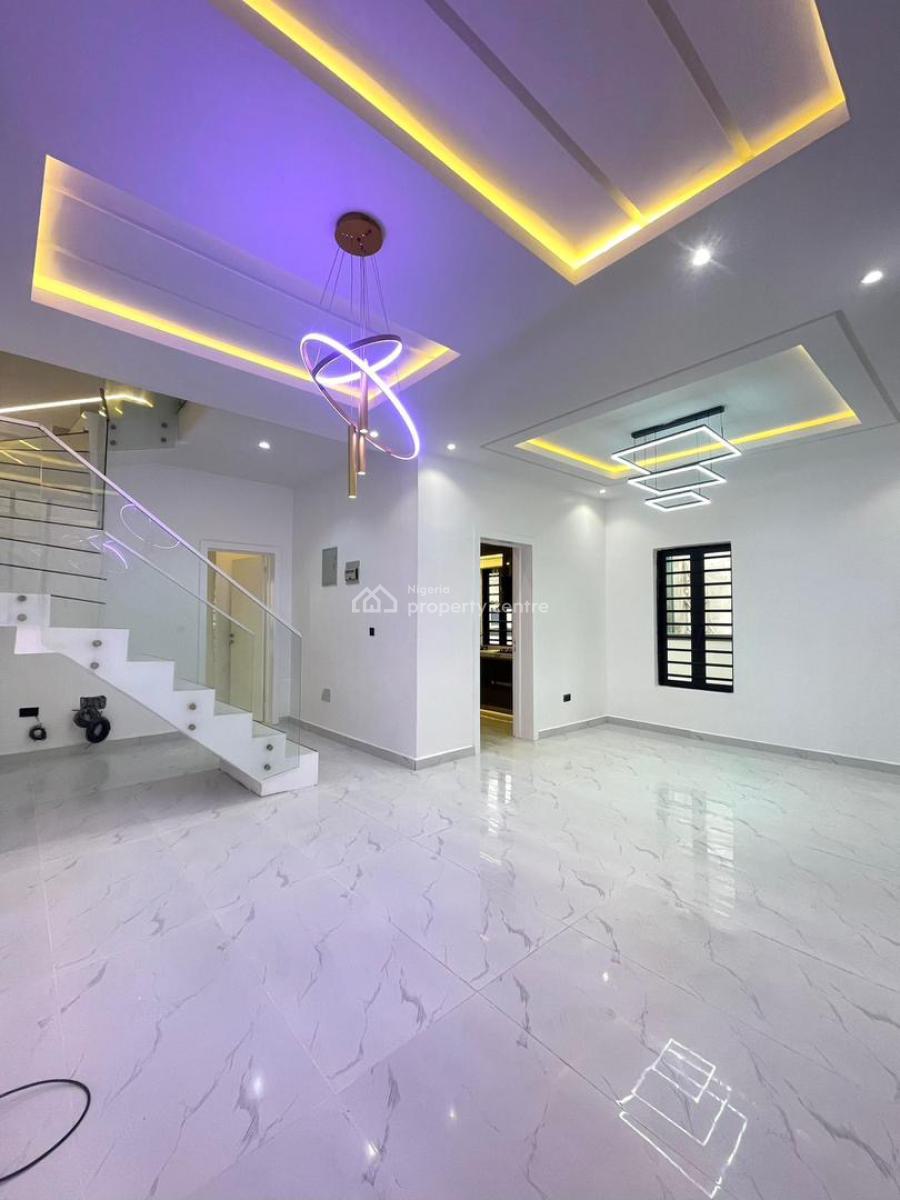 Nicely Built 4 Bedroom Semi Detached Duplex with Bq, Ajah, Lagos, Semi-detached Duplex for Sale