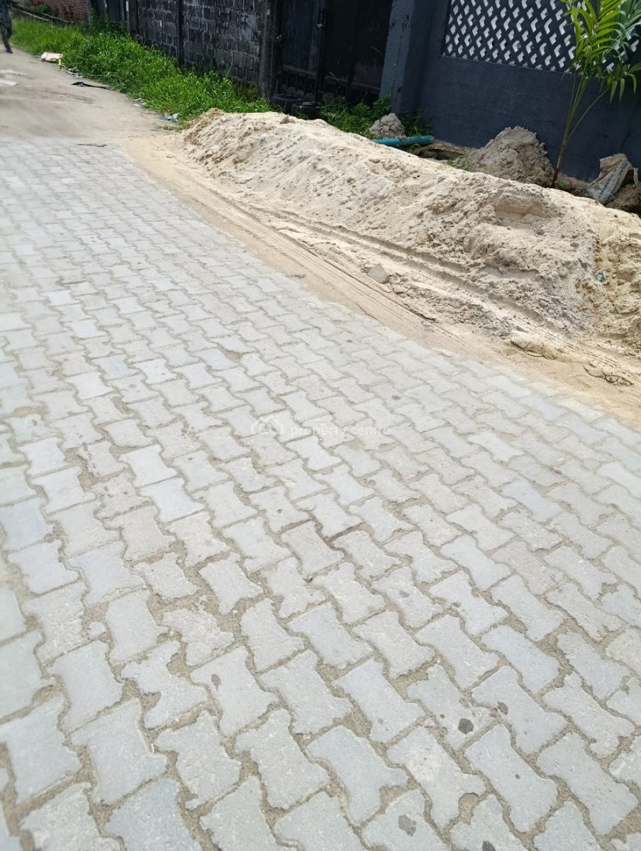 Self Serviced Plots of Land, Vintage Estate Opposite Crown Estate, Sangotedo, Ajah, Lagos, Residential Land for Sale