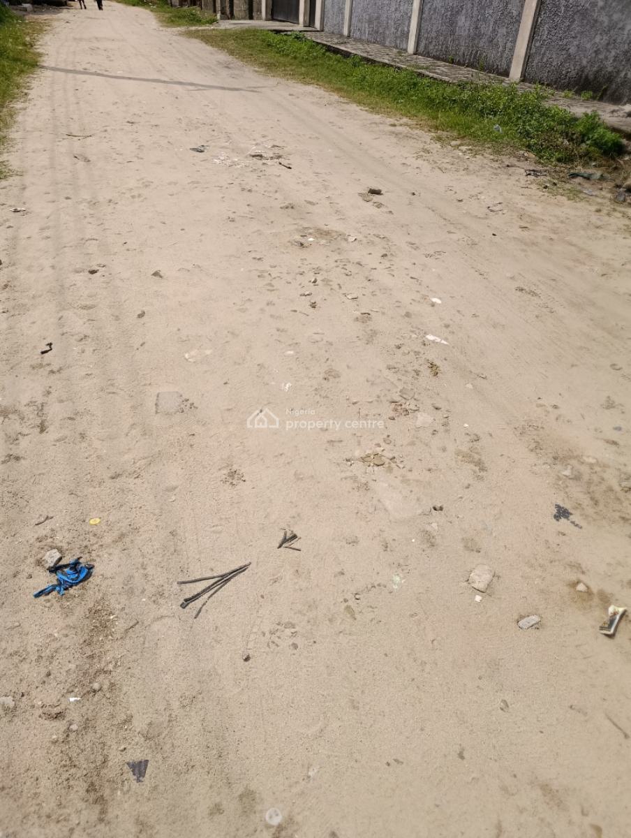 Self Serviced Plots of Land, Vintage Estate Opposite Crown Estate, Sangotedo, Ajah, Lagos, Residential Land for Sale