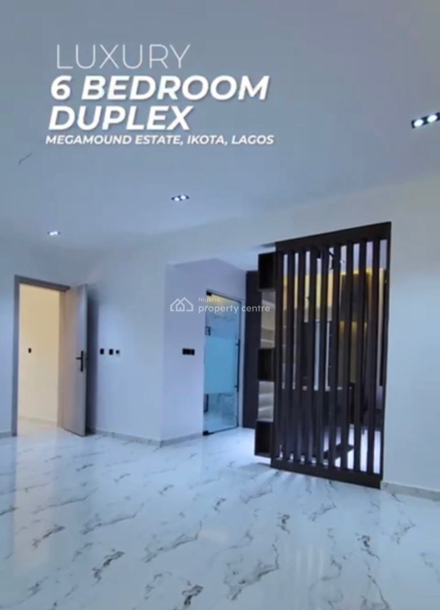 Beautiful 6 Bedroom Detached Duplex, Megamound, Ikota, Lekki, Lagos, Detached Duplex for Sale