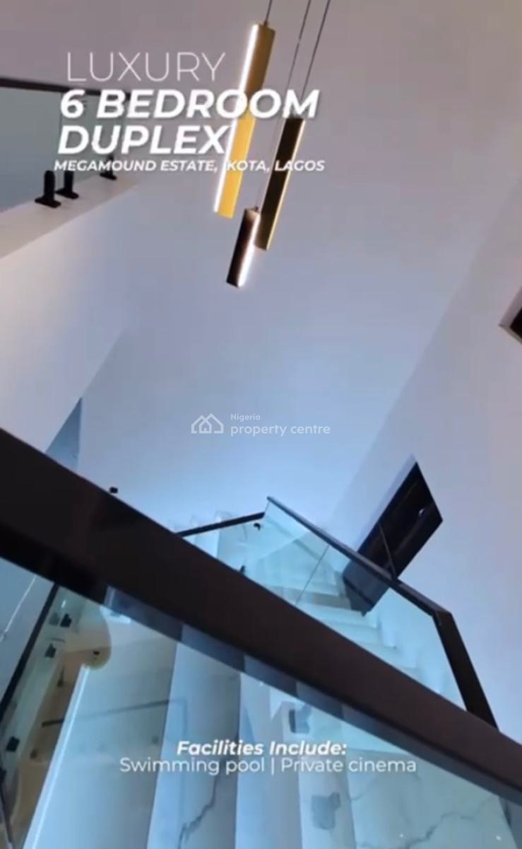 Beautiful 6 Bedroom Detached Duplex, Megamound, Ikota, Lekki, Lagos, Detached Duplex for Sale