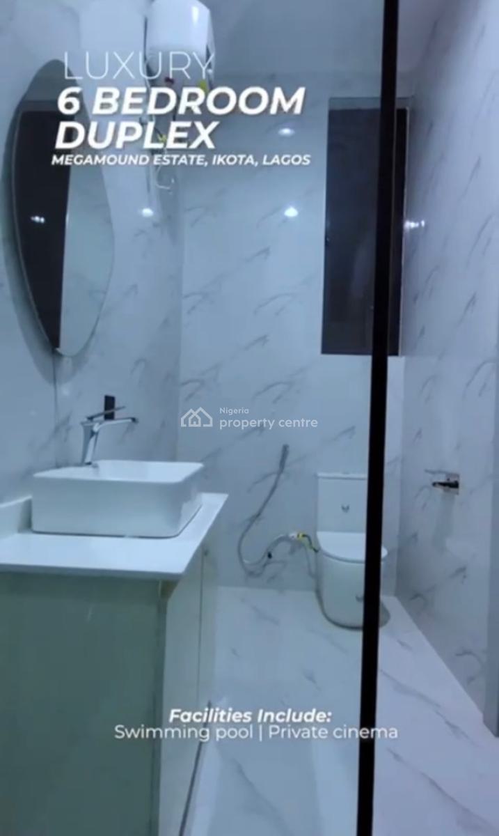Beautiful 6 Bedroom Detached Duplex, Megamound, Ikota, Lekki, Lagos, Detached Duplex for Sale