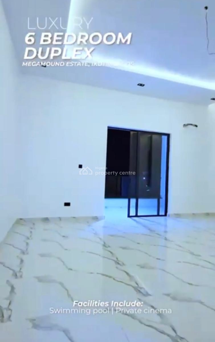 Beautiful 6 Bedroom Detached Duplex, Megamound, Ikota, Lekki, Lagos, Detached Duplex for Sale