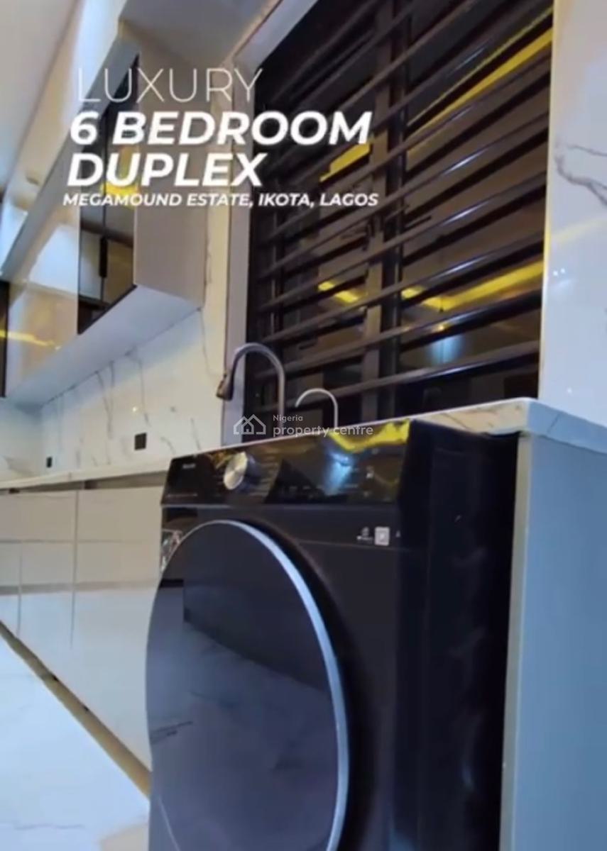 Beautiful 6 Bedroom Detached Duplex, Megamound, Ikota, Lekki, Lagos, Detached Duplex for Sale