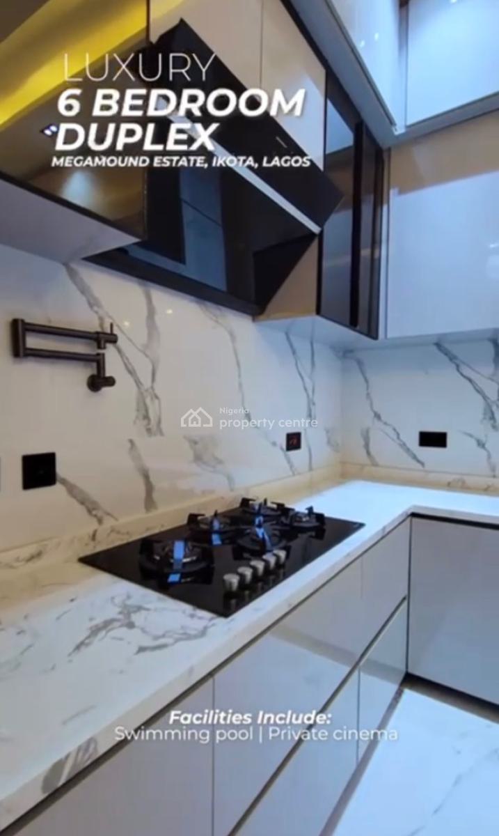 Beautiful 6 Bedroom Detached Duplex, Megamound, Ikota, Lekki, Lagos, Detached Duplex for Sale