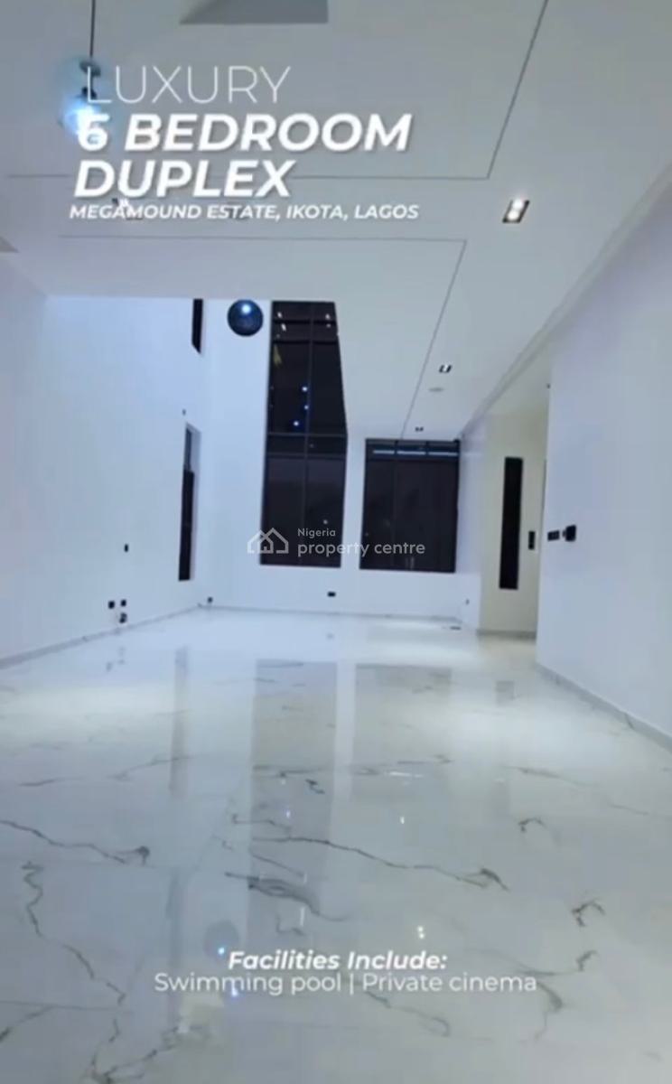 Beautiful 6 Bedroom Detached Duplex, Megamound, Ikota, Lekki, Lagos, Detached Duplex for Sale