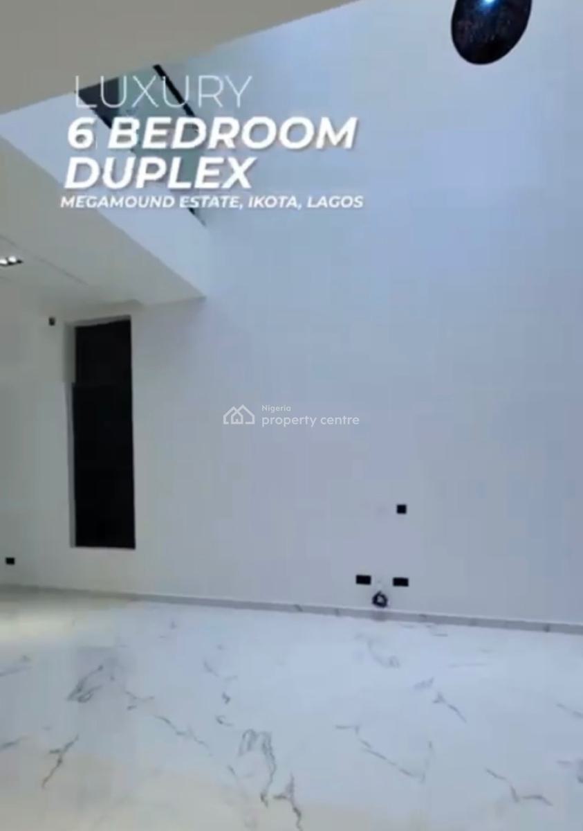Beautiful 6 Bedroom Detached Duplex, Megamound, Ikota, Lekki, Lagos, Detached Duplex for Sale