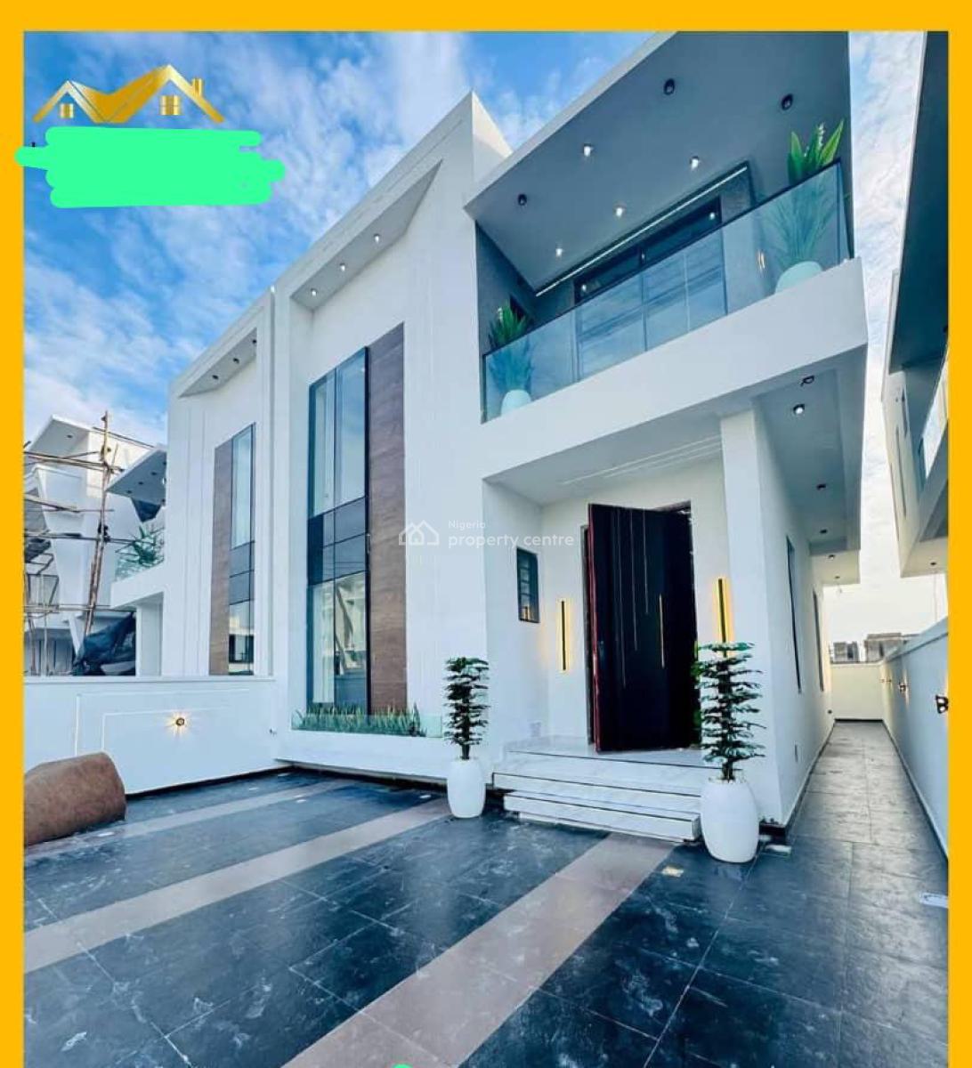 4 Bedroom Semi Detached Duplex with 1 Bq, Lekki Palm City Estate, Ajah, Lekki, Lagos, Semi-detached Duplex for Sale