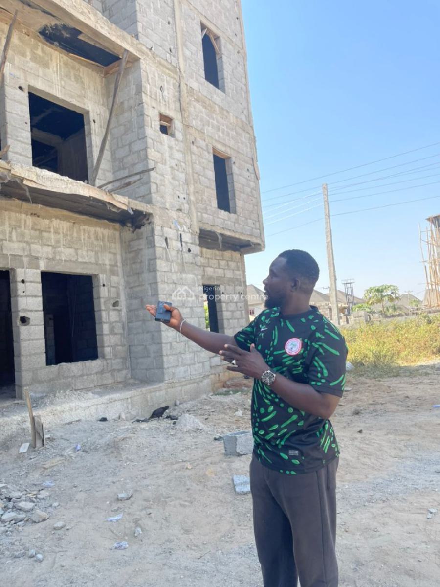 Carcass 3 Bedroom Block of Flats, Dawaki, Gwarinpa, Abuja, Flat / Apartment for Sale