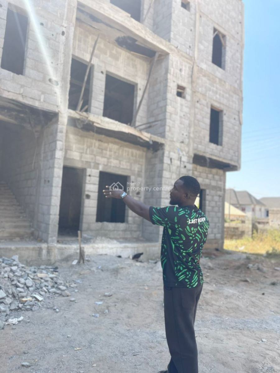 Carcass 3 Bedroom Block of Flats, Dawaki, Gwarinpa, Abuja, Flat / Apartment for Sale
