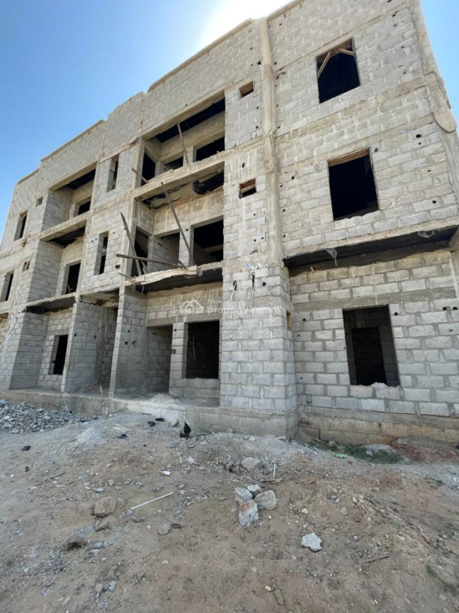 Carcass 3 Bedroom Block of Flats, Dawaki, Gwarinpa, Abuja, Flat / Apartment for Sale
