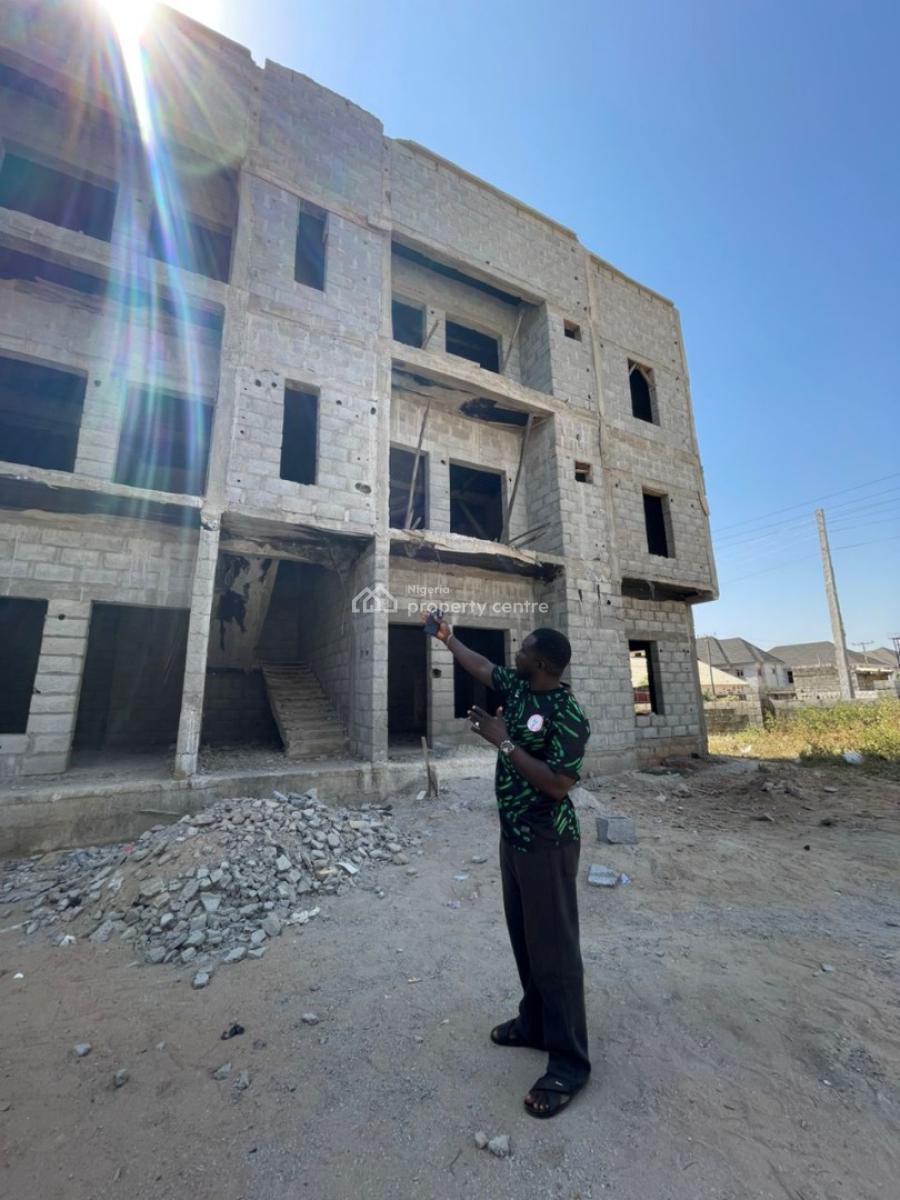 Carcass 3 Bedroom Block of Flats, Dawaki, Gwarinpa, Abuja, Flat / Apartment for Sale