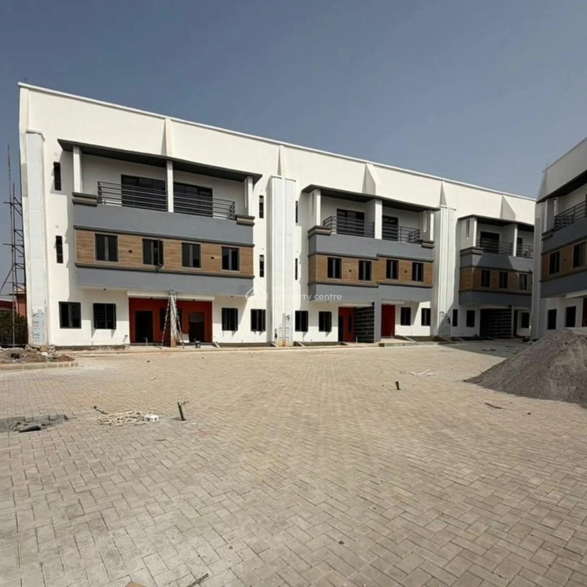 Brand New 4 Bedrooms Terrace Duplex and Bq, Wuye, Abuja, House for Sale