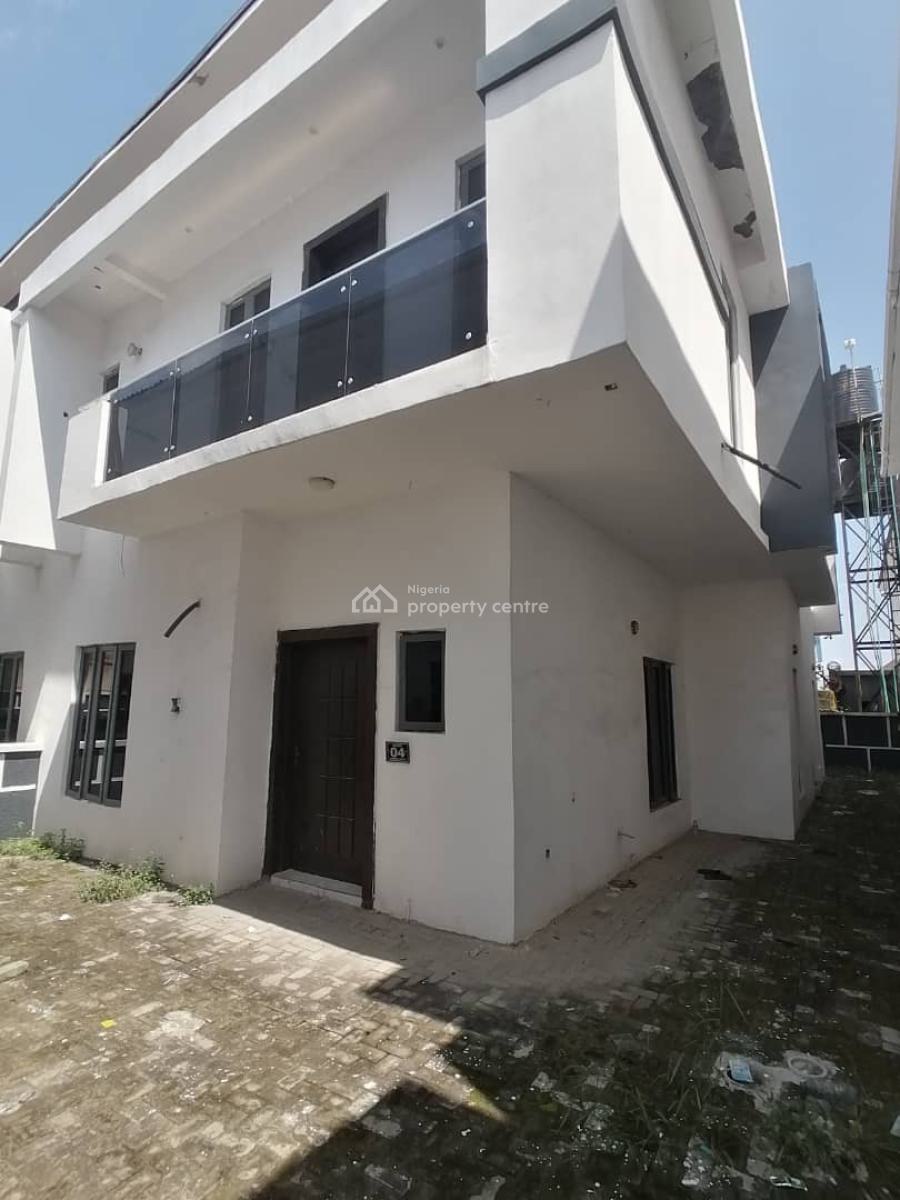 Nice Brand New 4 Bedroom Duplex Terrace with Bq Self Compound, Orchid Road, Before Round About, Lekki, Lagos, Semi-detached Duplex for Rent