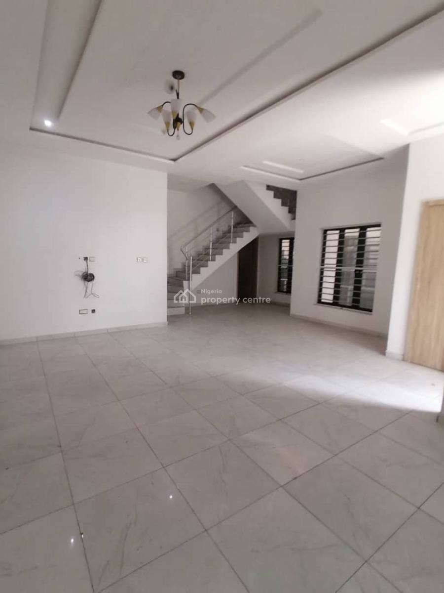 Nice Brand New 4 Bedroom Duplex Terrace with Bq Self Compound, Orchid Road, Before Round About, Lekki, Lagos, Semi-detached Duplex for Rent