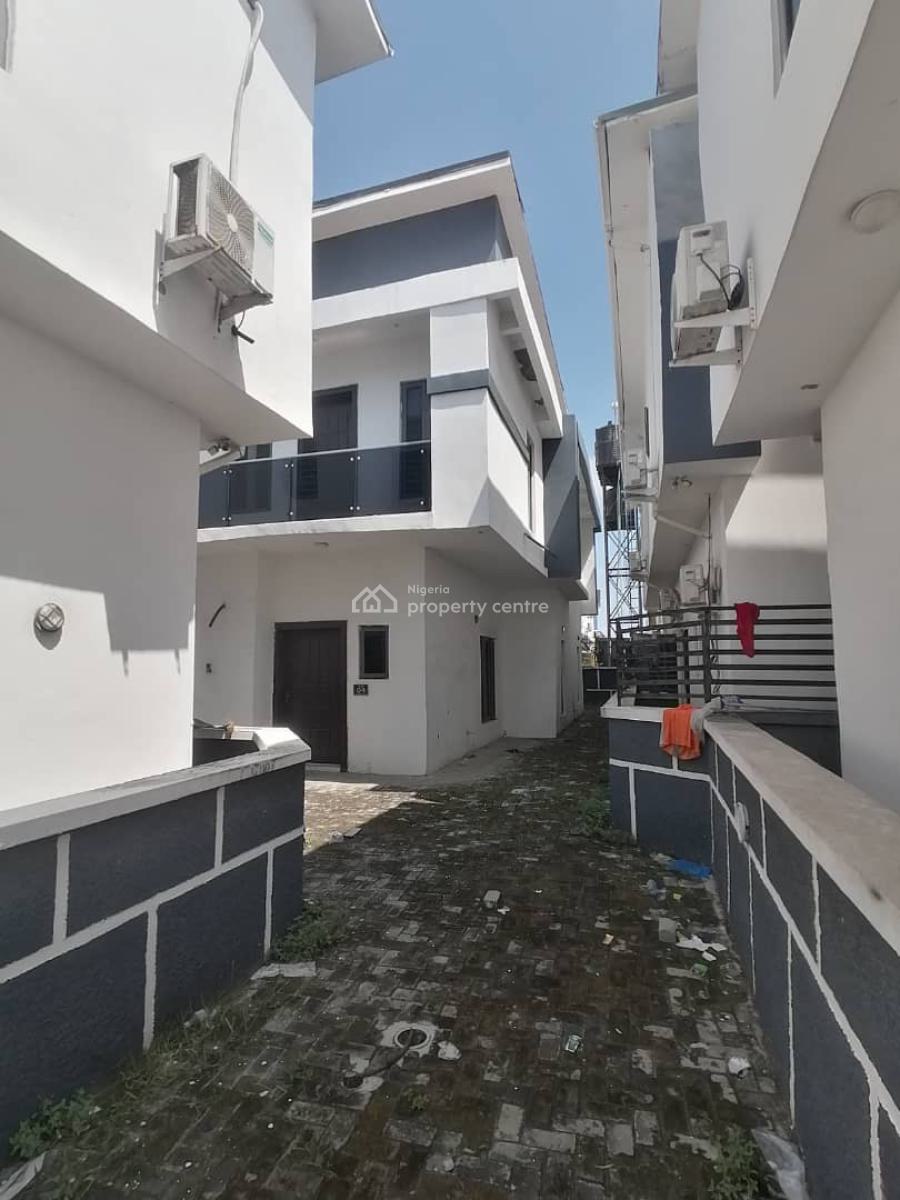 Nice Brand New 4 Bedroom Duplex Terrace with Bq Self Compound, Orchid Road, Before Round About, Lekki, Lagos, Semi-detached Duplex for Rent