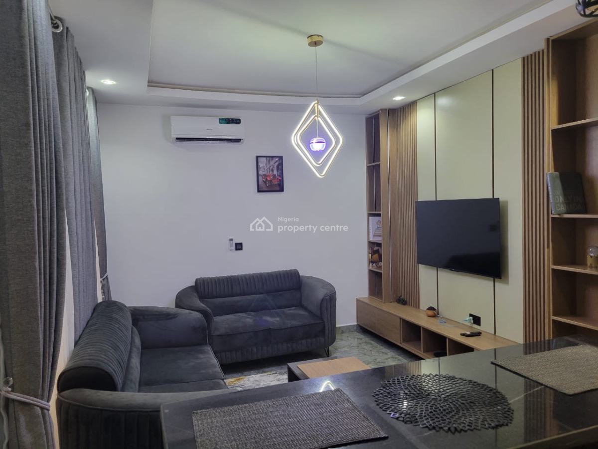 Luxury Smart 1 Bedroom Service and Furnished Apartment, Suncity Estate, Galadimawa, Abuja, Flat / Apartment Short Let