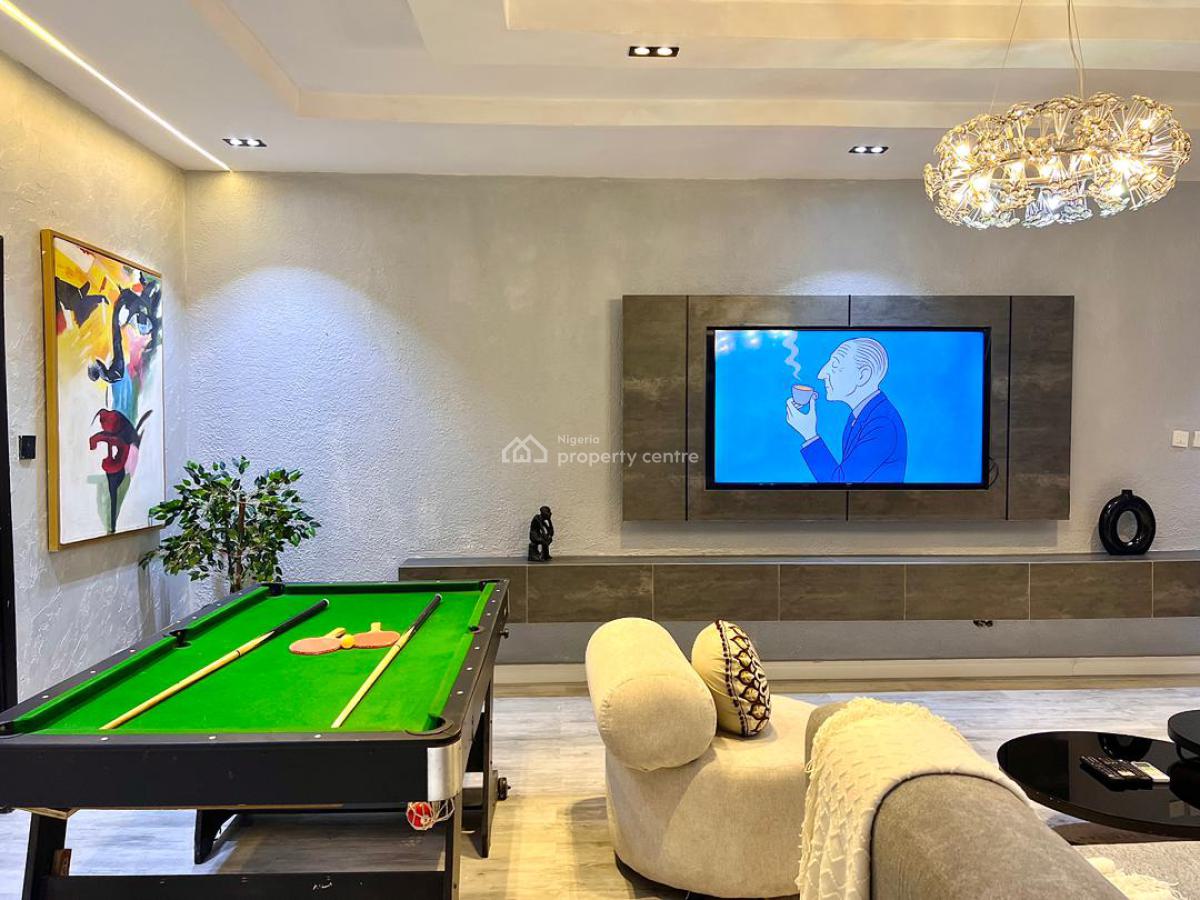 Luxury 3bedroom Apartment with Ps5, Snooker Board and Swimming Pool, Lekki Phase 1, Lekki, Lagos, Flat / Apartment Short Let