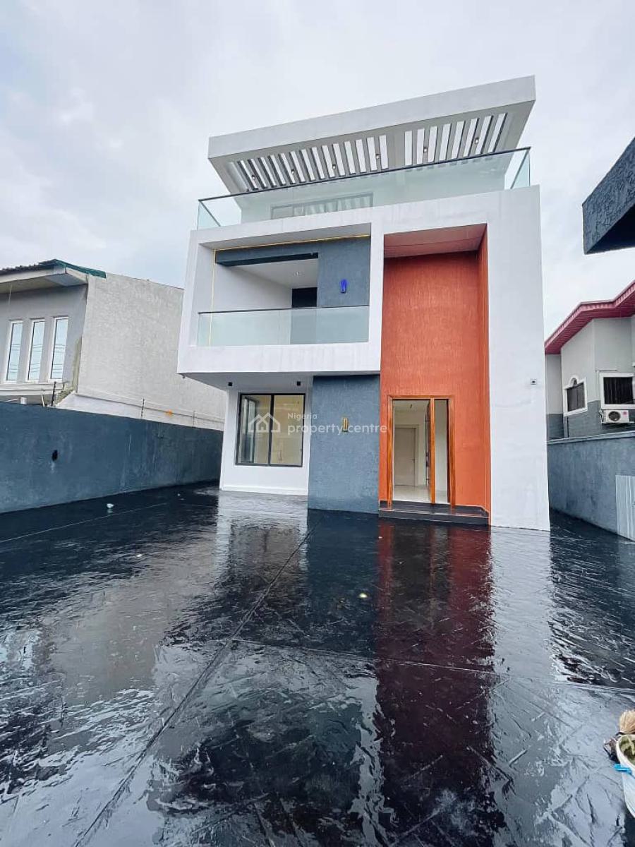 Luxurious Fully Detached Automated 5 Bedroom with an Ante Room and a Bq, Lekki Phase 1, Lekki, Lagos, Flat / Apartment for Sale