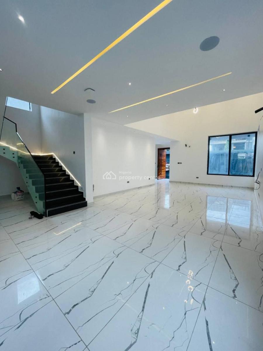 Luxurious Fully Detached Automated 5 Bedroom with an Ante Room and a Bq, Lekki Phase 1, Lekki, Lagos, Flat / Apartment for Sale