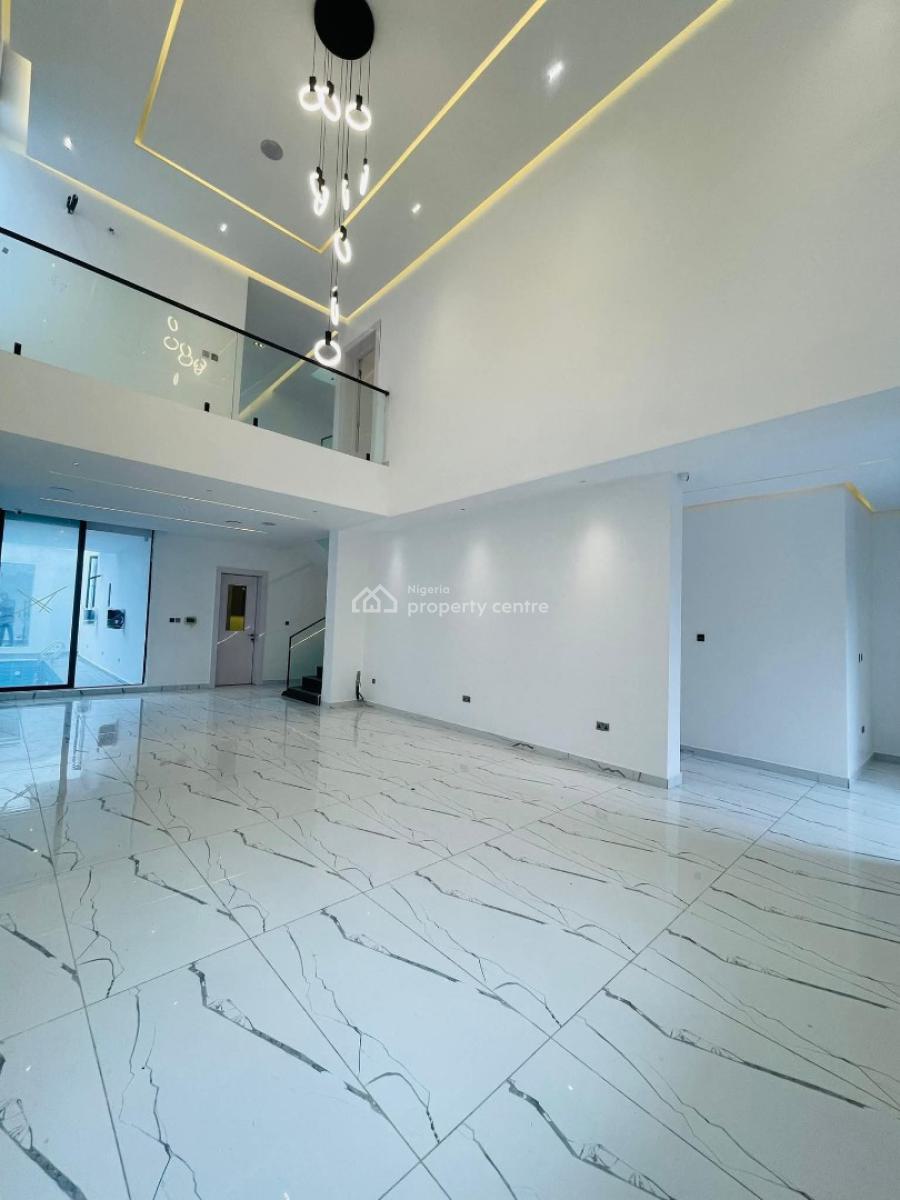 Luxurious Fully Detached Automated 5 Bedroom with an Ante Room and a Bq, Lekki Phase 1, Lekki, Lagos, Flat / Apartment for Sale