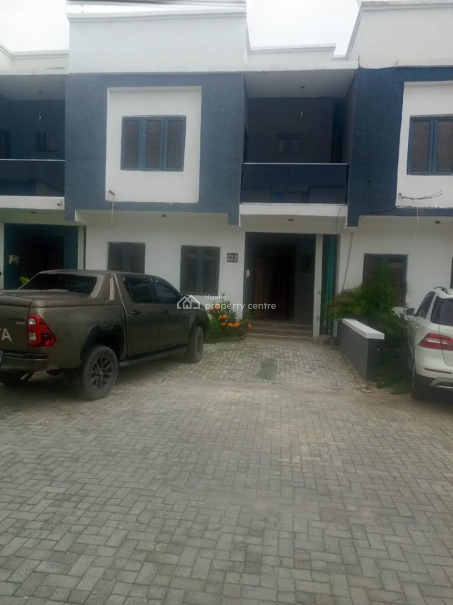 Well Structured Brand New Buid 3bedrooms Terece Duplex  120m a, Abraham Adesanya Round About, Ajah, Lagos, Terraced Duplex for Sale