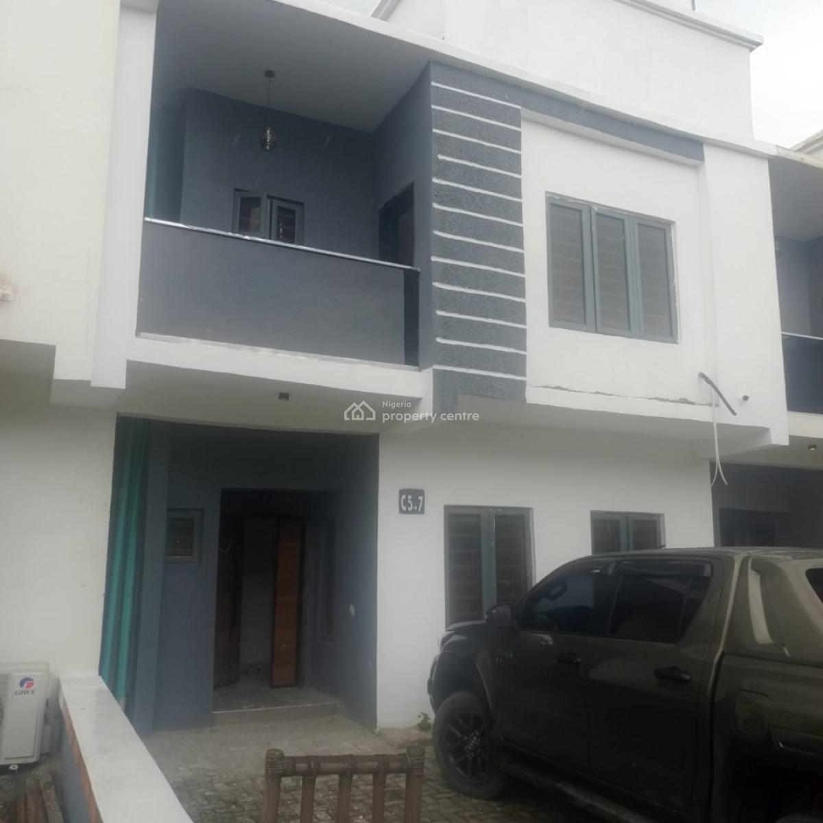 Well Structured Brand New Buid 3bedrooms Terece Duplex  120m a, Abraham Adesanya Round About, Ajah, Lagos, Terraced Duplex for Sale