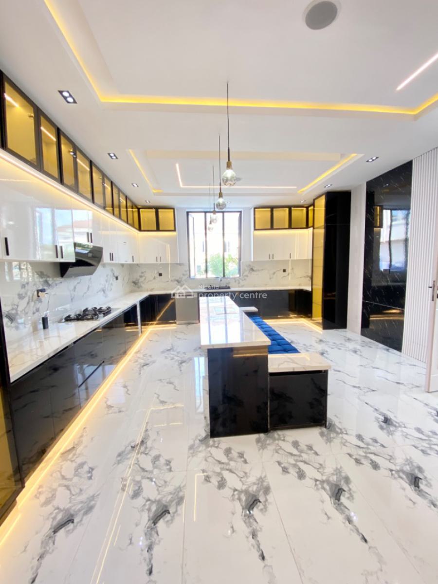 Luxury 5 Bedroom Fully Detached Duplex with Bq, Pool, Gym, & Cinema, Lakeview Estate, Vgc, Lekki, Lagos, Detached Duplex for Sale