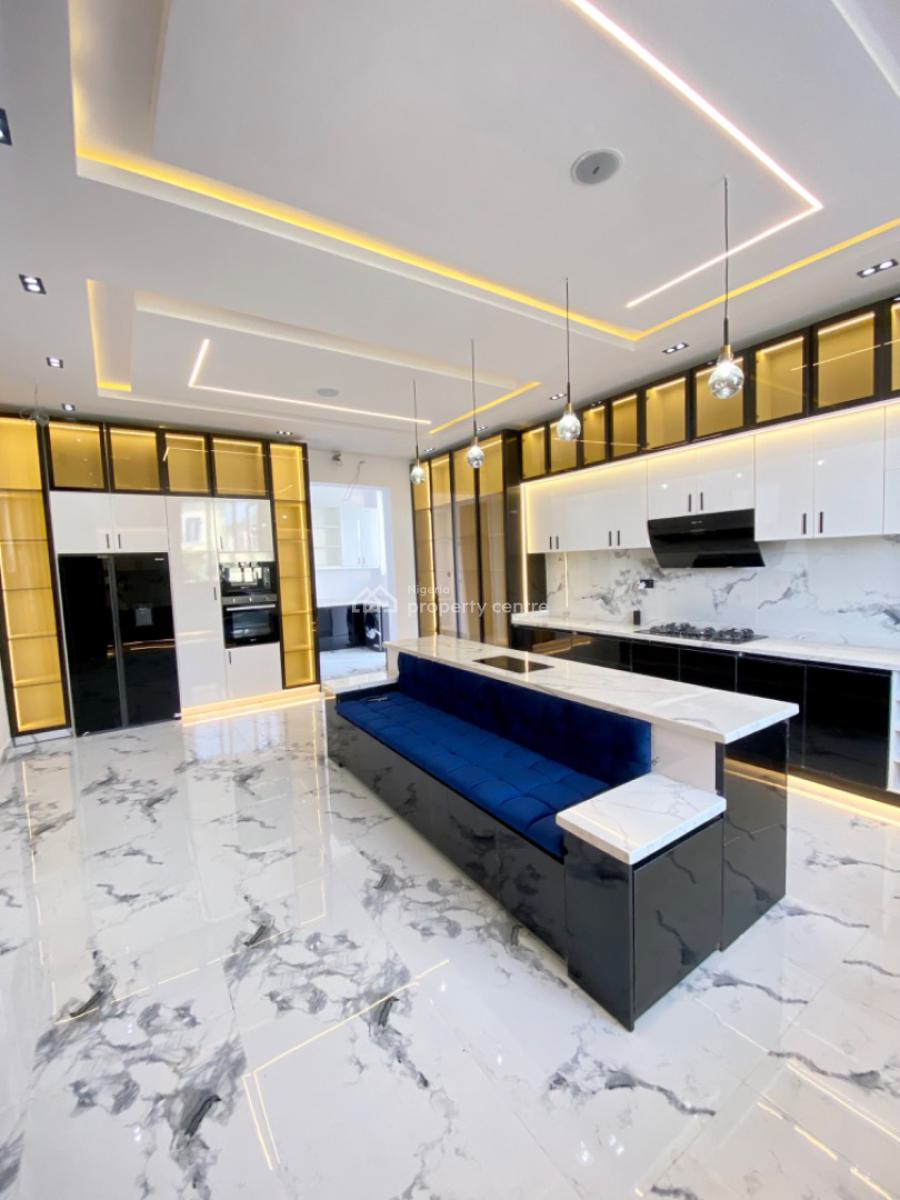 Luxury 5 Bedroom Fully Detached Duplex with Bq, Pool, Gym, & Cinema, Lakeview Estate, Vgc, Lekki, Lagos, Detached Duplex for Sale