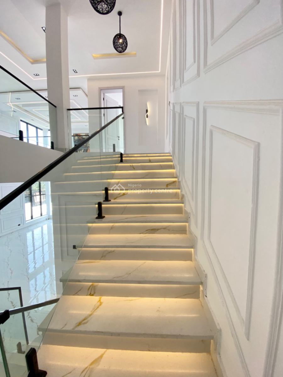 Luxury 5 Bedroom Fully Detached Duplex with Bq, Pool, Gym, & Cinema, Lakeview Estate, Vgc, Lekki, Lagos, Detached Duplex for Sale