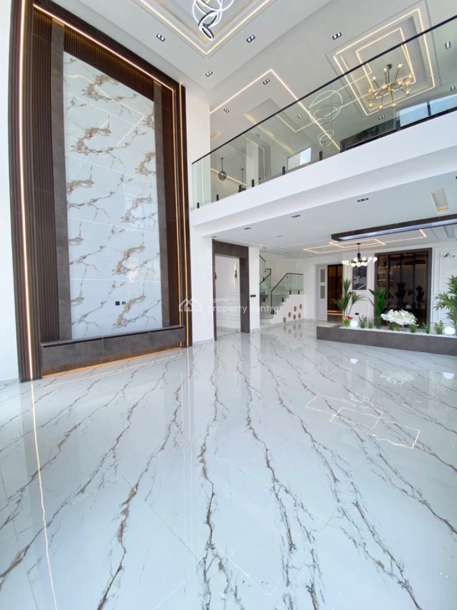 Luxury 5 Bedroom Fully Detached Duplex with Bq, Pool, Gym, & Cinema, Lakeview Estate, Vgc, Lekki, Lagos, Detached Duplex for Sale