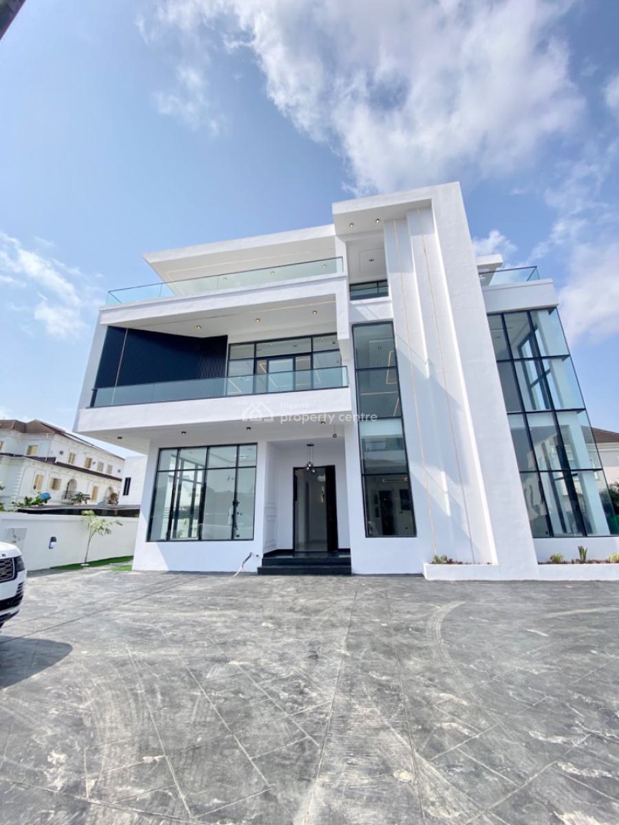 Luxury 5 Bedroom Fully Detached Duplex with Bq, Pool, Gym, & Cinema, Lakeview Estate, Vgc, Lekki, Lagos, Detached Duplex for Sale