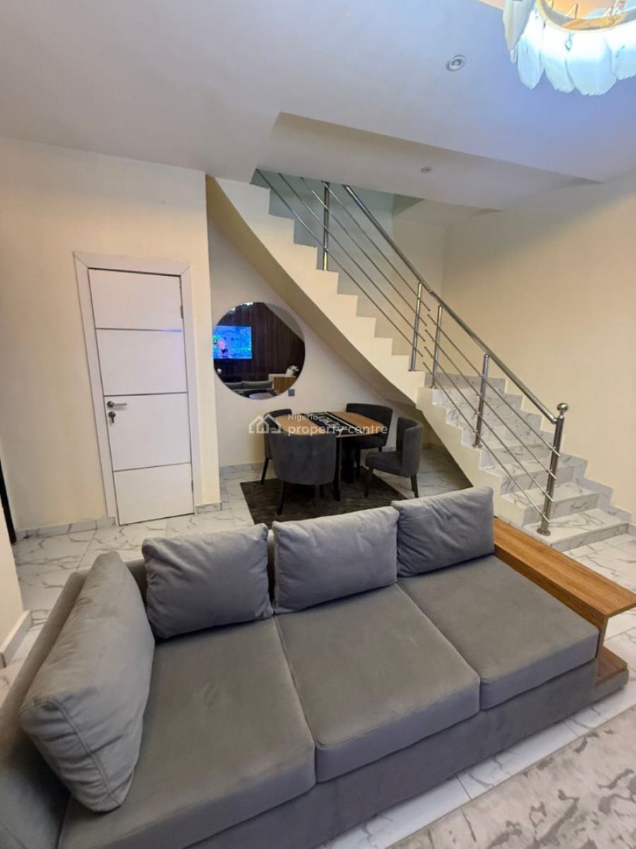 Luxury 2-bedroom Duplex with Exceptional Finishing, Bera Eatate Off Chevron Drive Lekki Lagos, Lekki, Lagos, Terraced Duplex Short Let