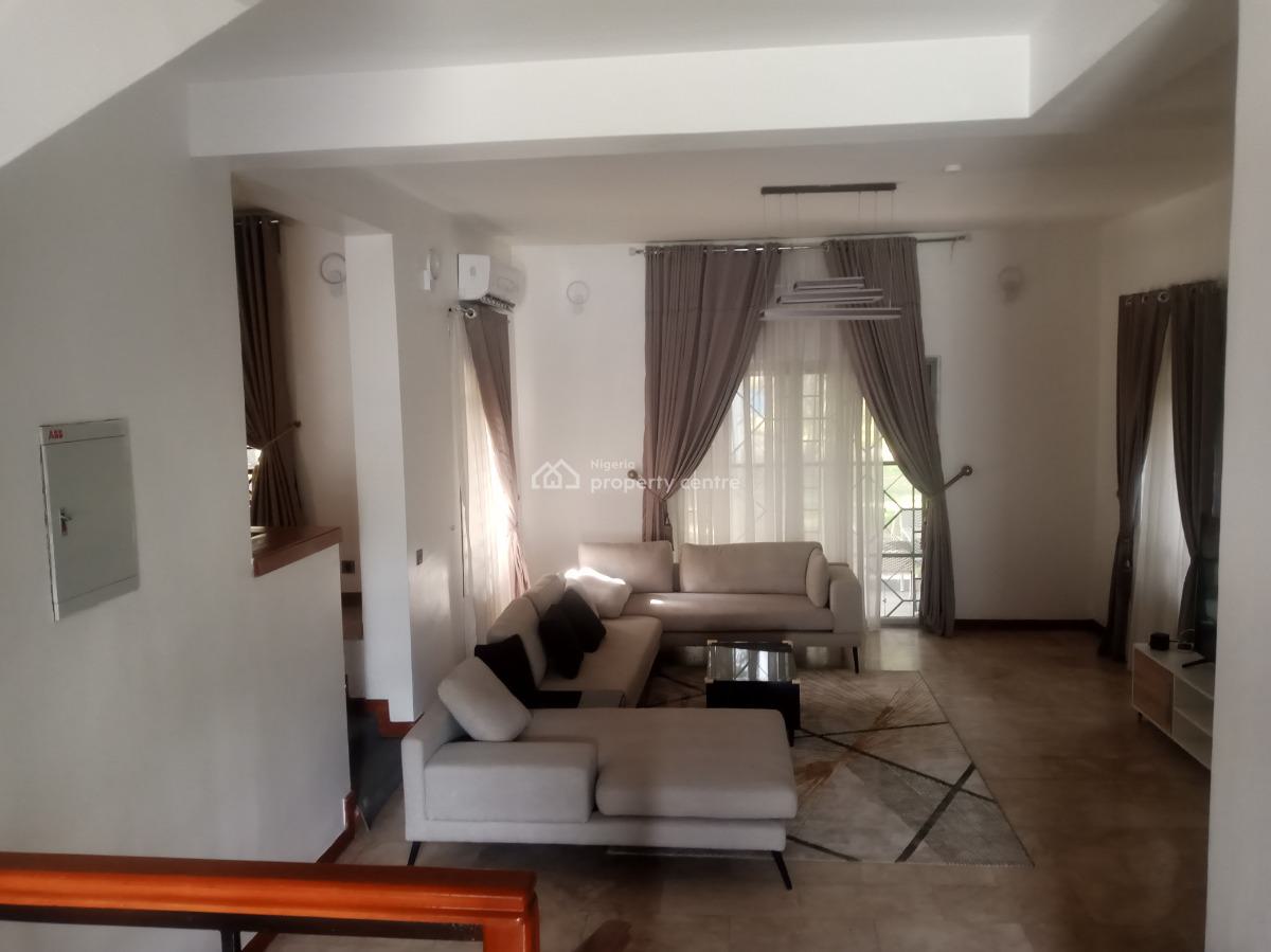 Exquisite Classic Luxury Fur Spacious 4 Bedroom Duplex for Expertriate, Jabi, Abuja, Detached Duplex for Rent