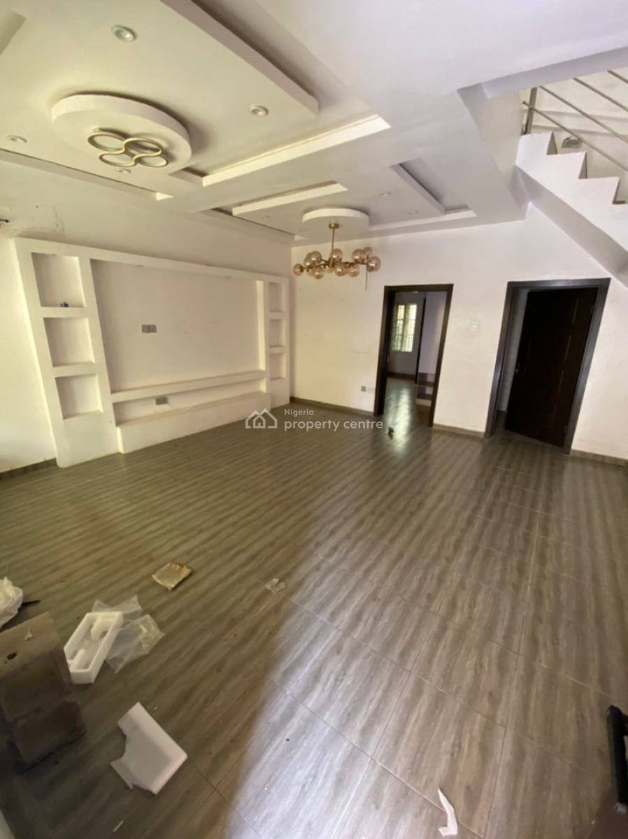 Beautiful 3bedroom Terrace Duplex Secured Serviced Estate, General Paint After Abraham Adesonya, Ajah, Lagos, Terraced Duplex for Rent