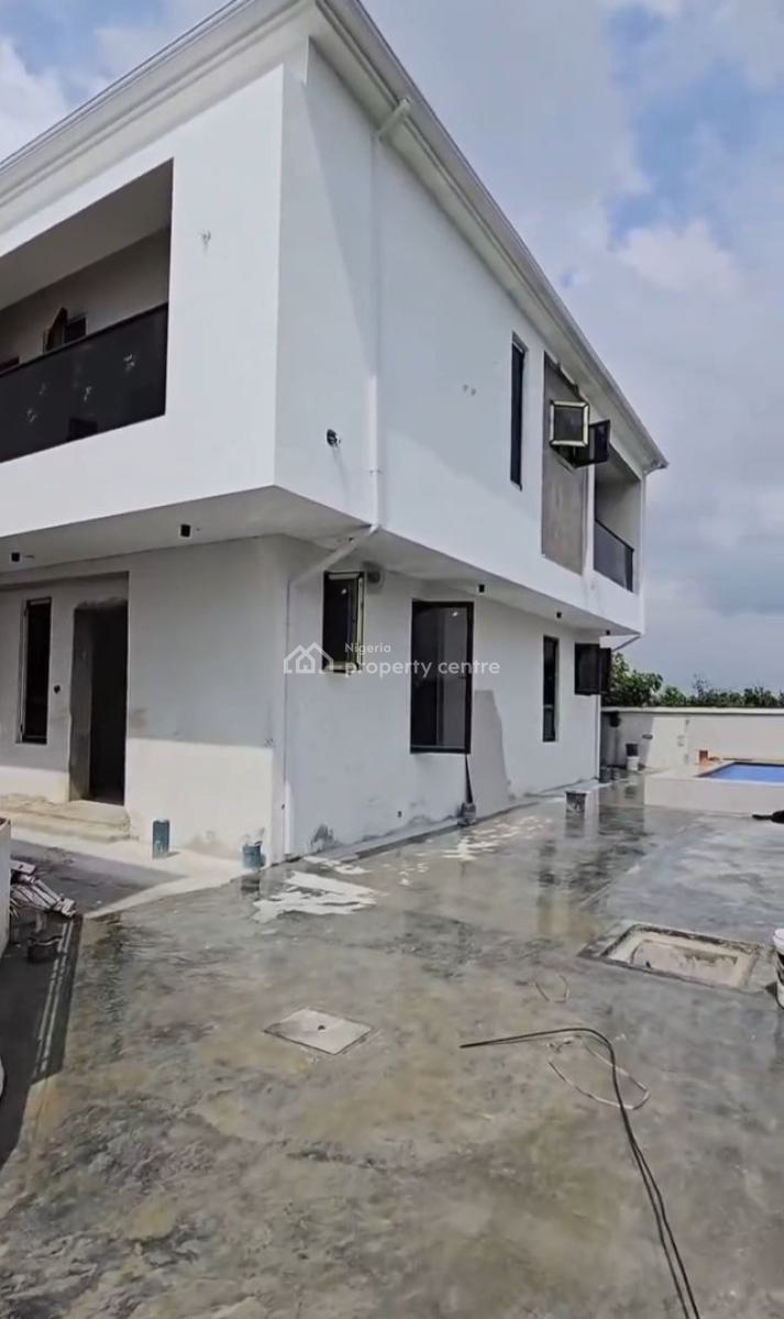 a Lovely 4 Bedroom Fully Detached Duplex-bq [video Available on Req.], Heritage Place Estate, Sangotedo, Ajah, Lagos, Detached Duplex for Sale