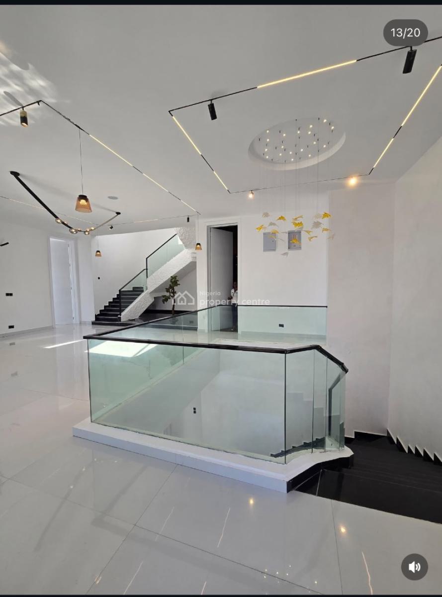 Exquisite and Spacious 5-bedroom Detached Duplex with Bq,, Osapa, Lekki, Lagos, Detached Duplex for Sale