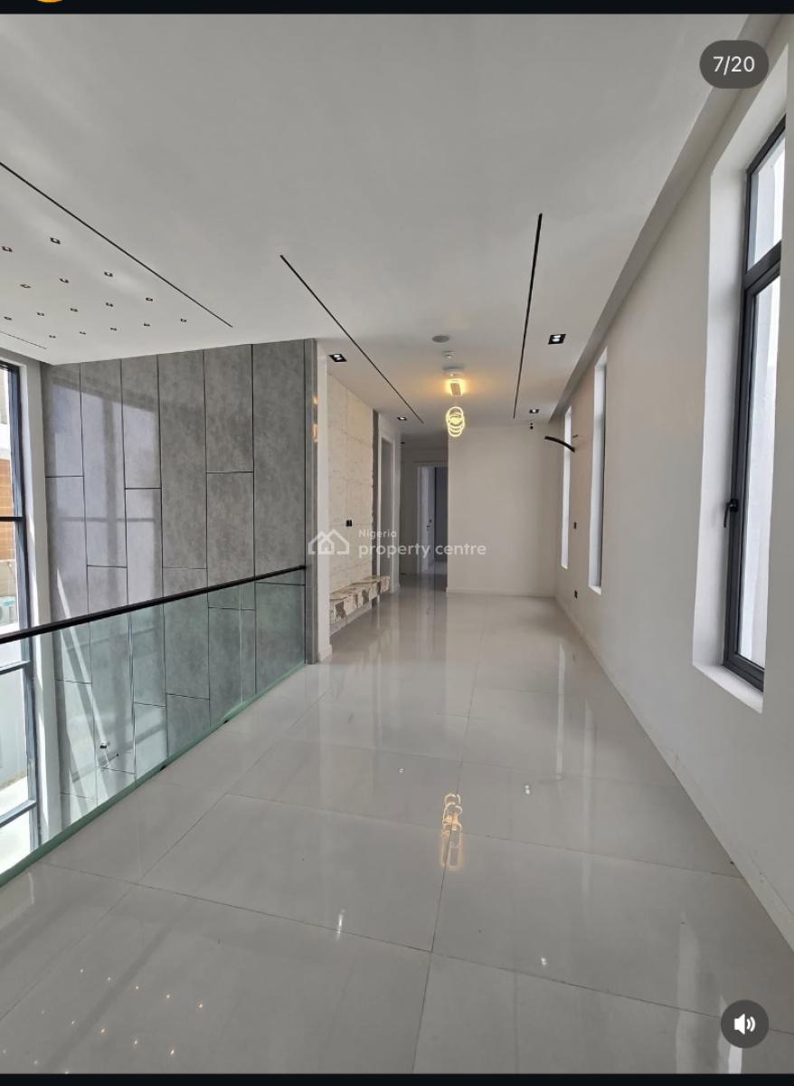 Exquisite and Spacious 5-bedroom Detached Duplex with Bq,, Chevron, Lekki, Lagos, Detached Duplex for Sale