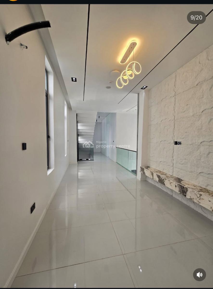 Exquisite and Spacious 5-bedroom Detached Duplex with Bq,, Chevron, Lekki, Lagos, Detached Duplex for Sale