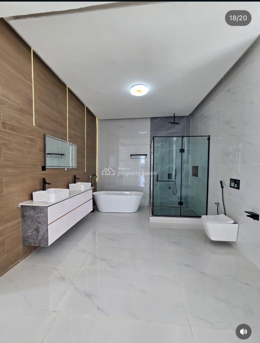 Exquisite and Spacious 5-bedroom Detached Duplex with Bq,, Chevron, Lekki, Lagos, Detached Duplex for Sale