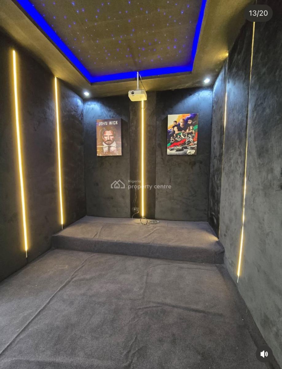 Exquisite and Spacious 5-bedroom Detached Duplex with Bq,, Chevron, Lekki, Lagos, Detached Duplex for Sale